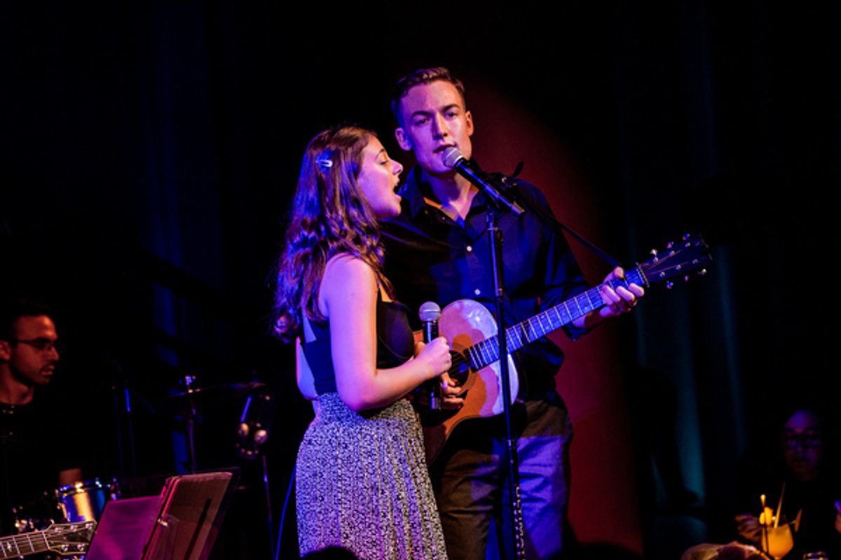 Tali Golergant and Caleb Adams  at 