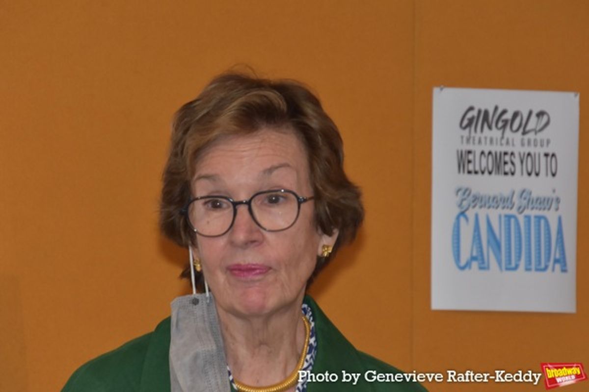Pamela Singelton (Board Chair) at Photos: See R.J. Foster, Peter Romano & More in Rehearsals for CANDIDA at Gingold Theatrical Group