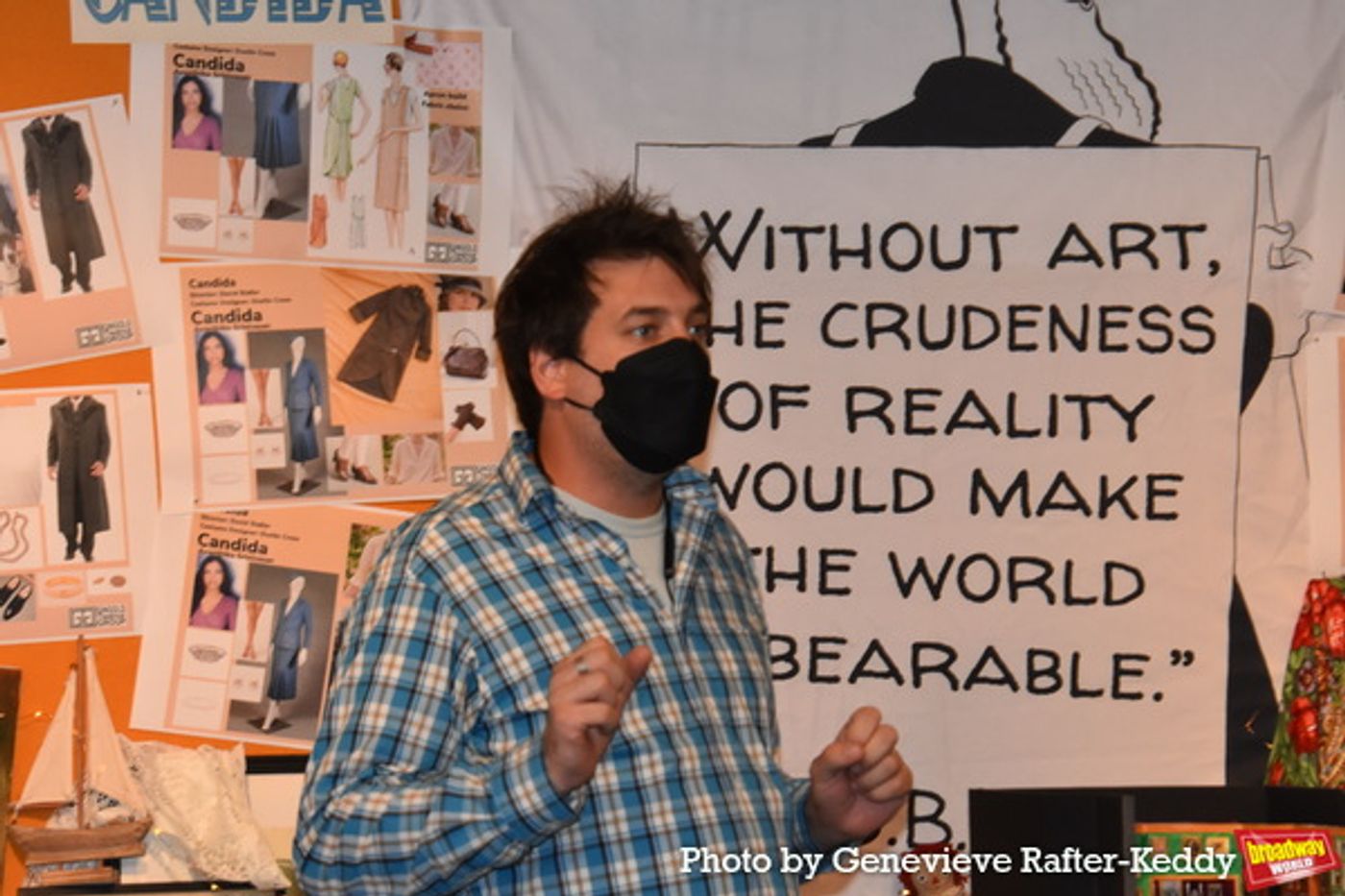 Photos: See R.J. Foster, Peter Romano & More in Rehearsals for CANDIDA at Gingold Theatrical Group Photos: See R.J. Foster, Peter Romano & More in Rehearsals for CANDIDA at Gingold Theatrical Group Image