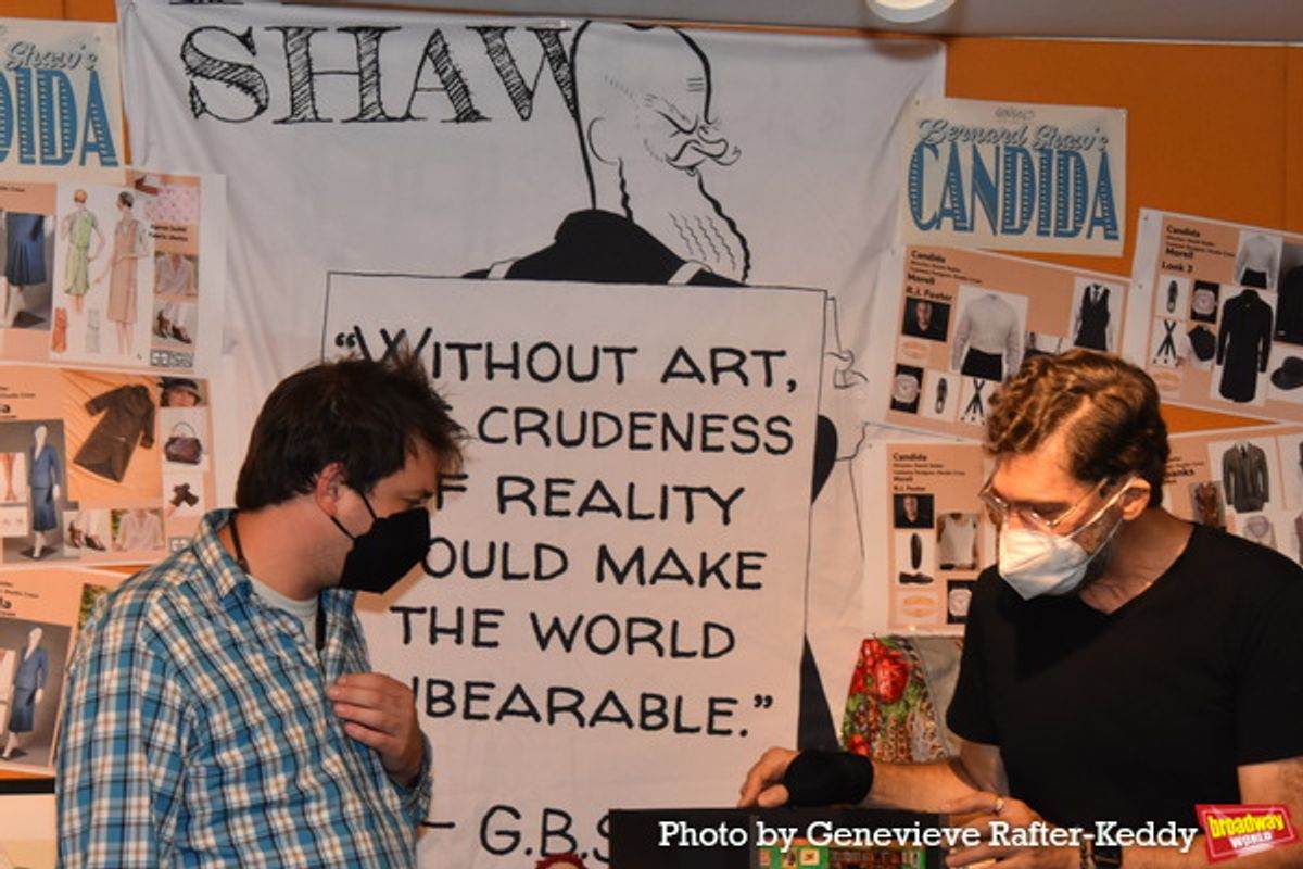 Jamie Roderick and David Staller at 