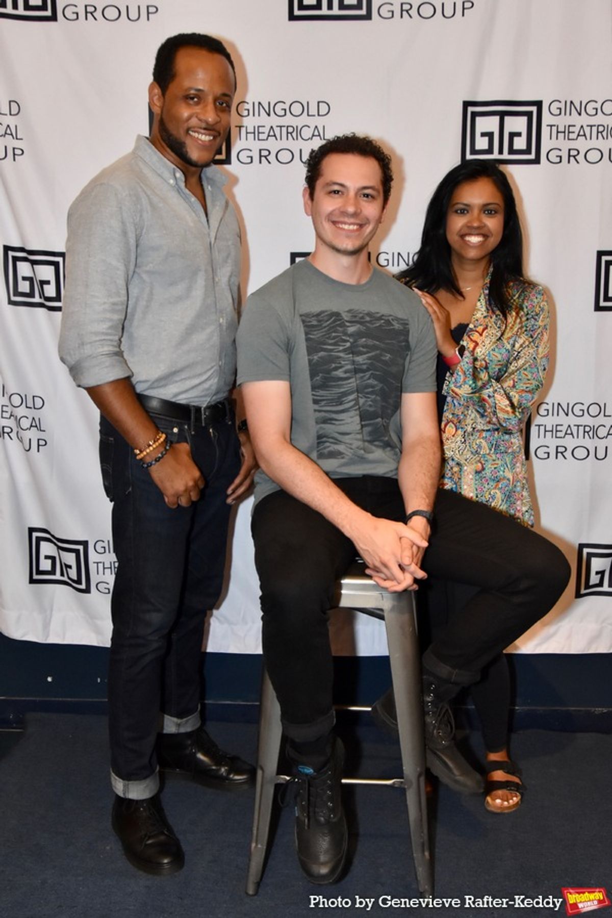 R.J. Foster, Avery Whitted and  Avanthika Srinivasan at 