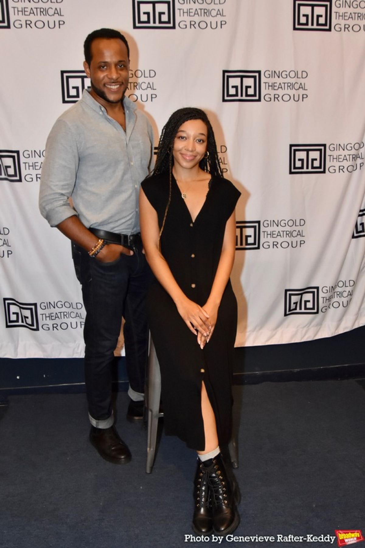 R.J. Foster and Amber Reauchean Williams at 