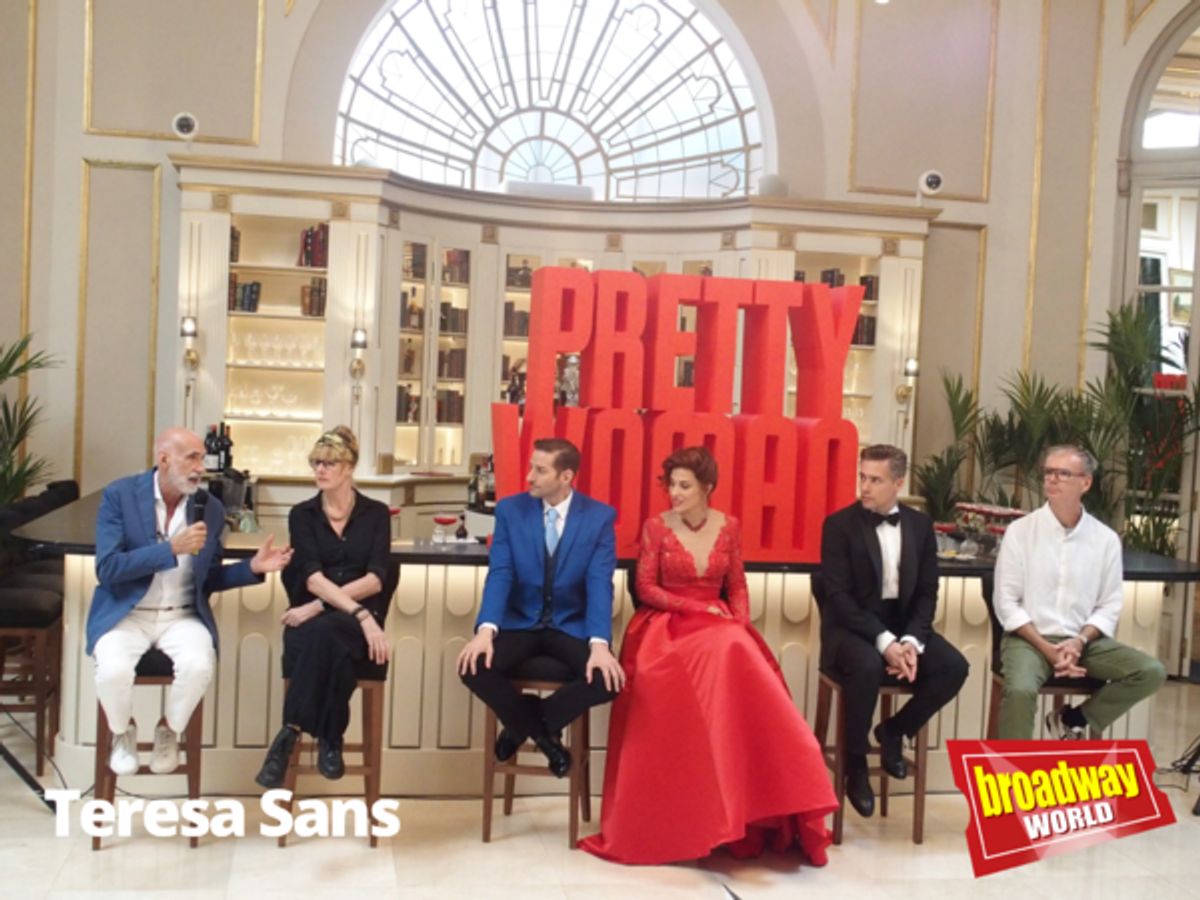 El productor Jordi Arqué, la directora Carline Brouwer, Rubén Yuste, Cristina Llorente, Roger Berruezo y el director musical Arnau Vilá at 