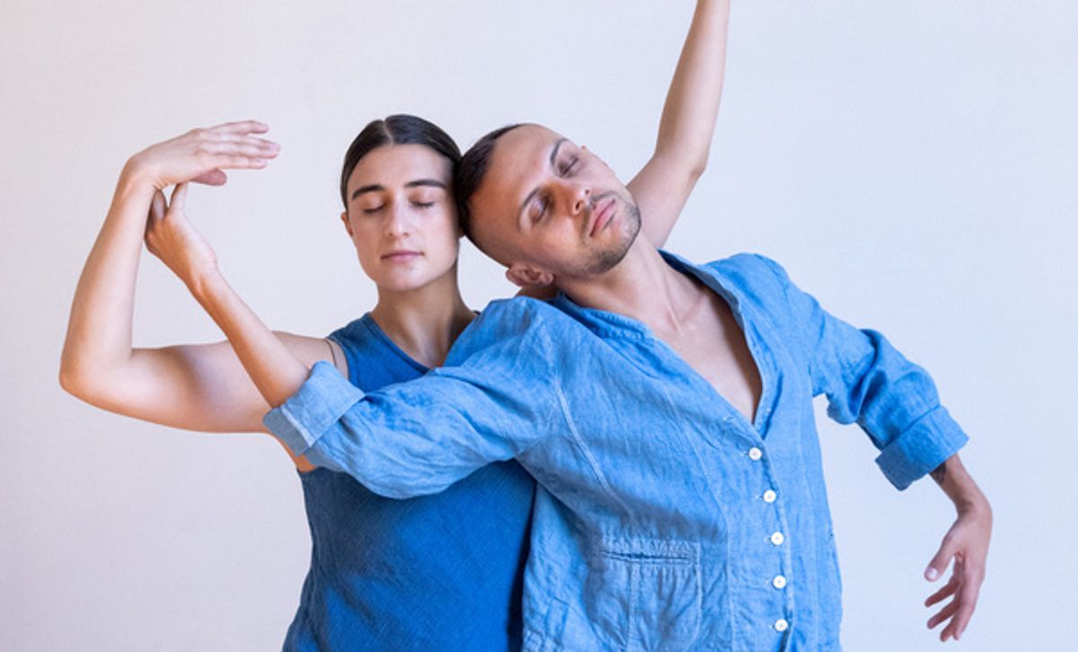 Xenia Mansour & Nico Gonzales in WHEN THE BLOSSOM PASSES, WHAT REMAINS?. Photo by Walter Wlodarczyk. at 