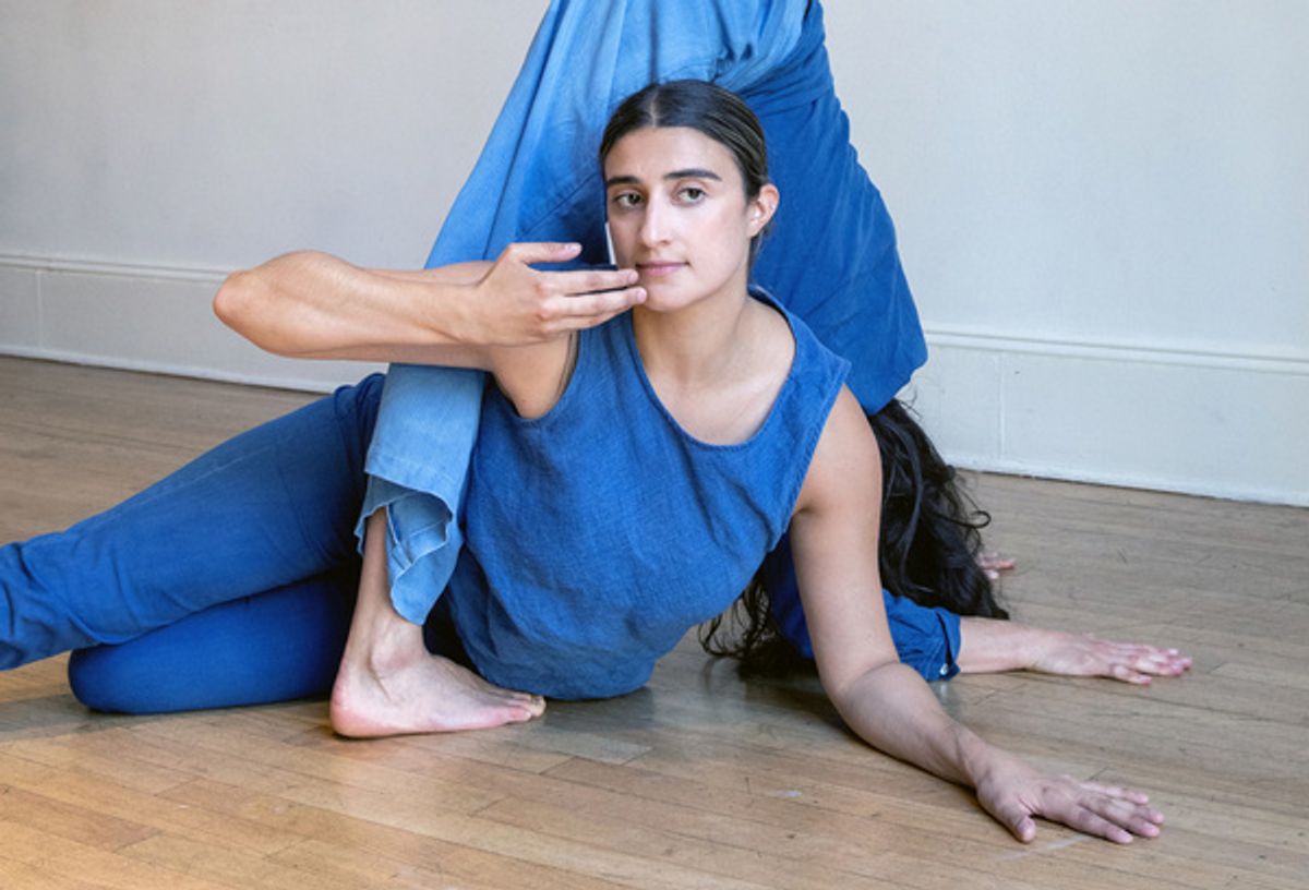 Xenia Mansour in WHEN THE BLOSSOM PASSES, WHAT REMAINS?. Photo by Walter Wlodarczyk. at 