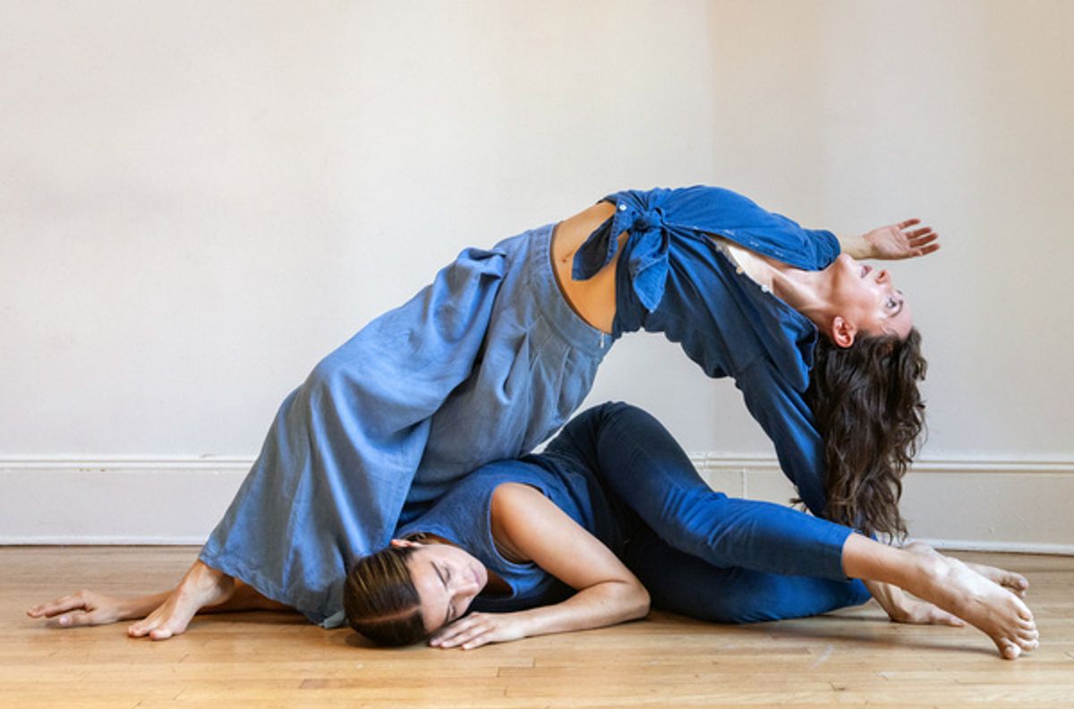 Gwendolyn Gussman & Xenia Mansour in WHEN THE BLOSSOM PASSES, WHAT REMAINS?. Photo by Walter Wlodarczyk. at 