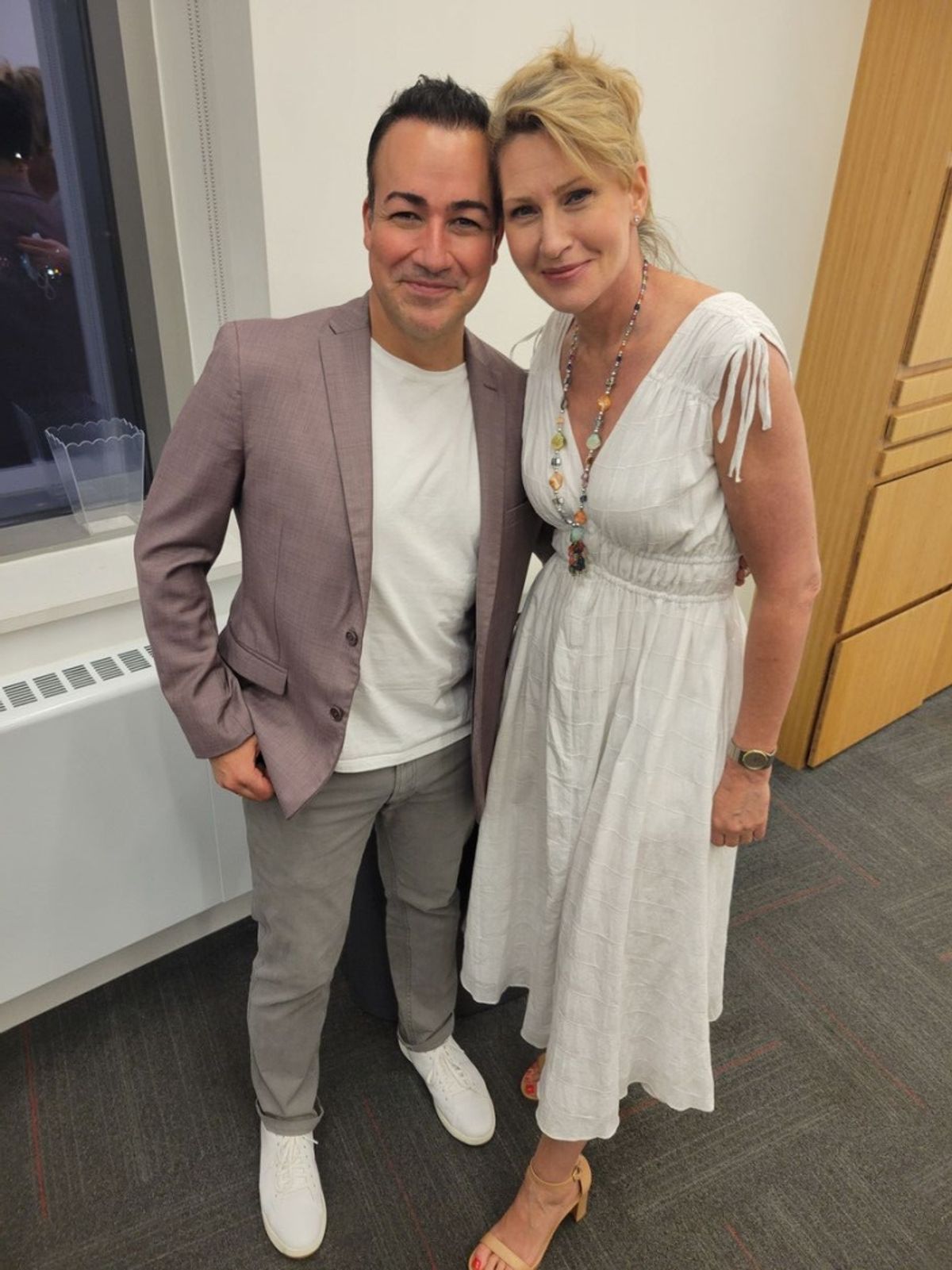 Caesar Samayoa and Luba Mason at 