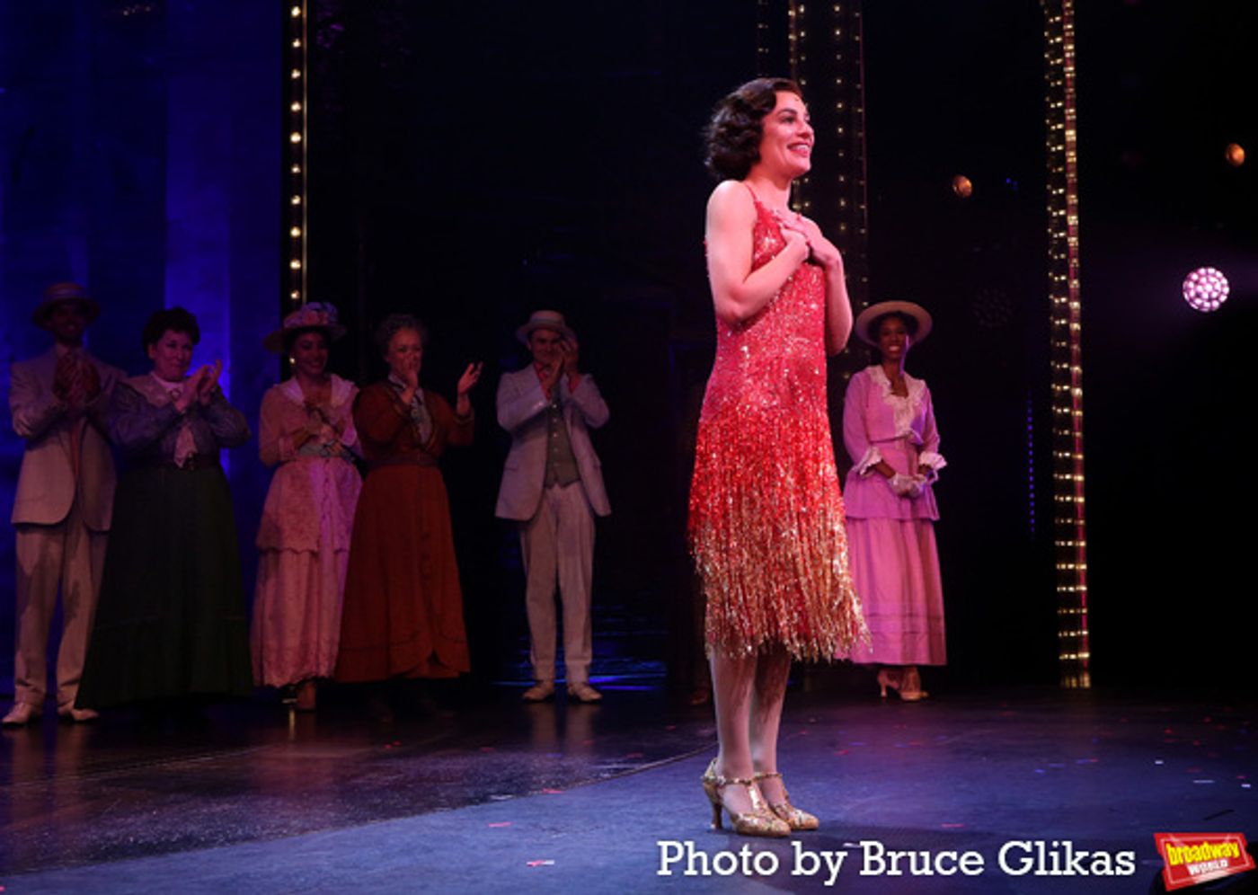 Photos: Lea Michele Takes Her First Bows in FUNNY GIRL on Broadway  Image