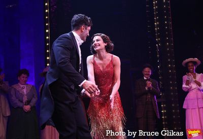 Ramin Karimloo and Lea Michele Photo