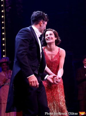 Ramin Karimloo and Lea Michele Photo