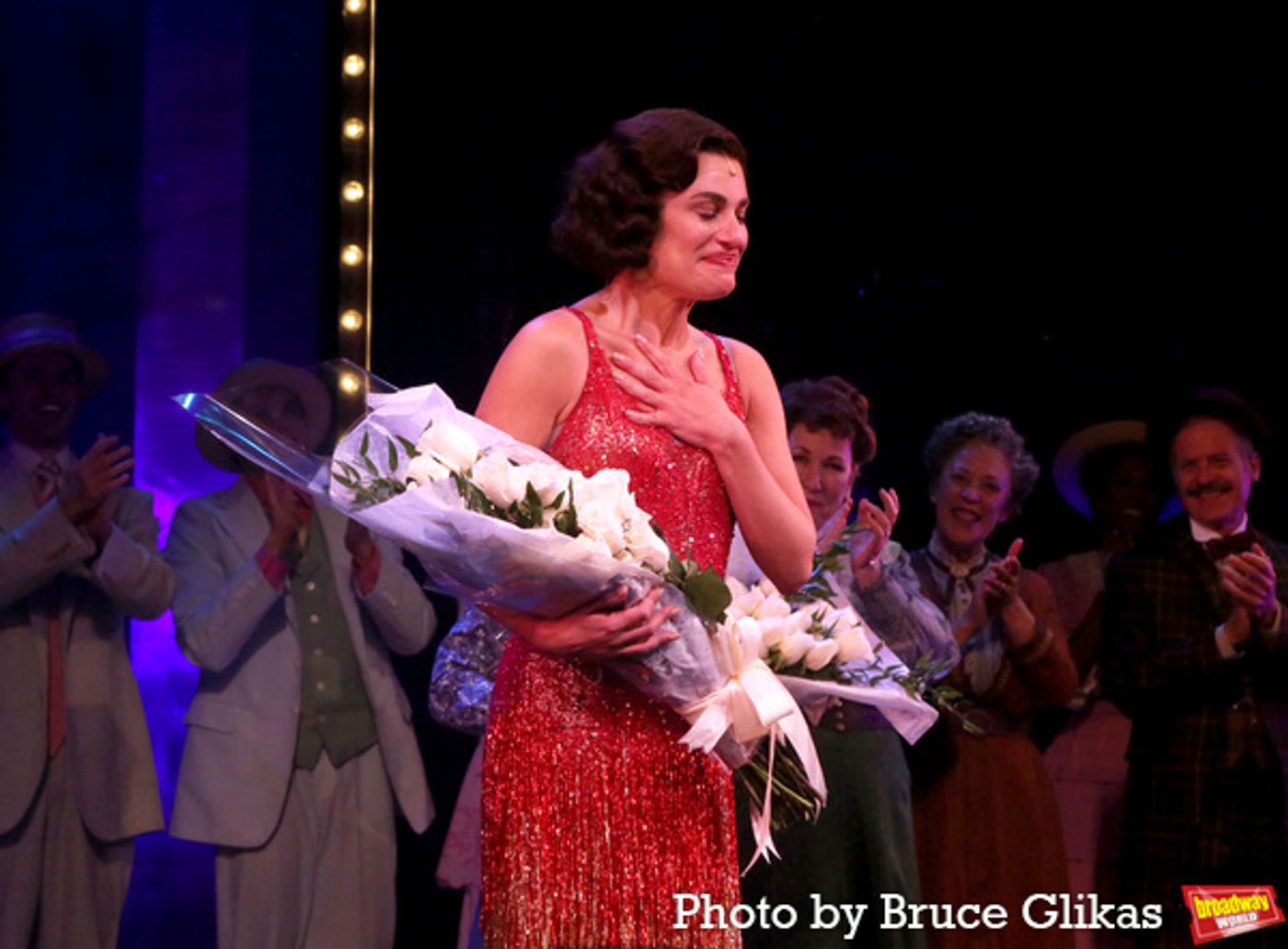 Photos: Lea Michele Takes Her First Bows in FUNNY GIRL on Broadway  Image
