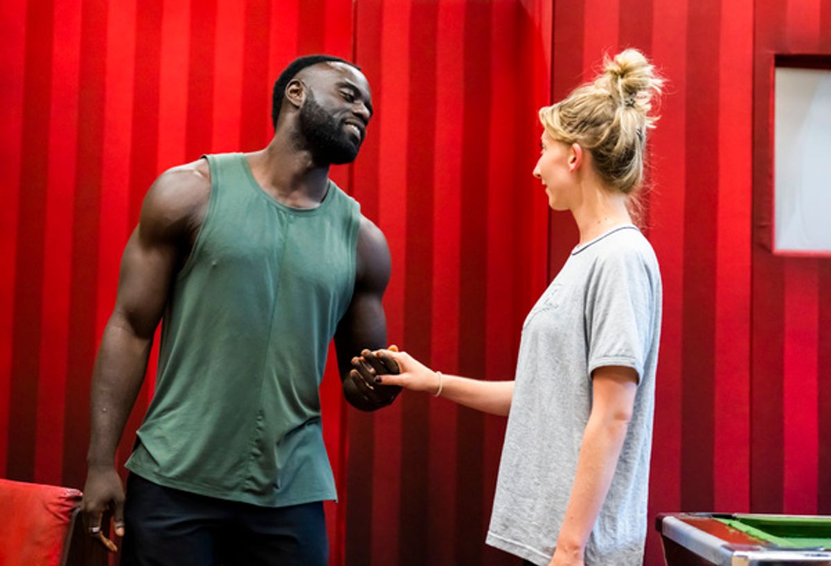 Michael Akinsulire, Chanel Waddock at Photos: Inside Rehearsal For Frantic Assembly's OTHELLO
