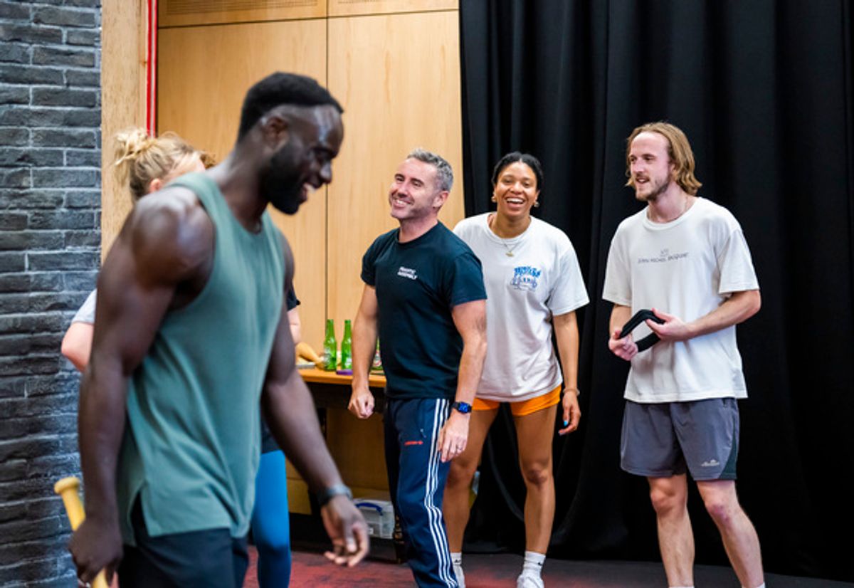 Michael Akinsulire, Scott Graham, Hannah Sinclair Robinson, Oliver Baines at 