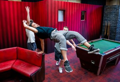 Oliver Baines, Felipe Pacheco, Tom Gill
 Photo