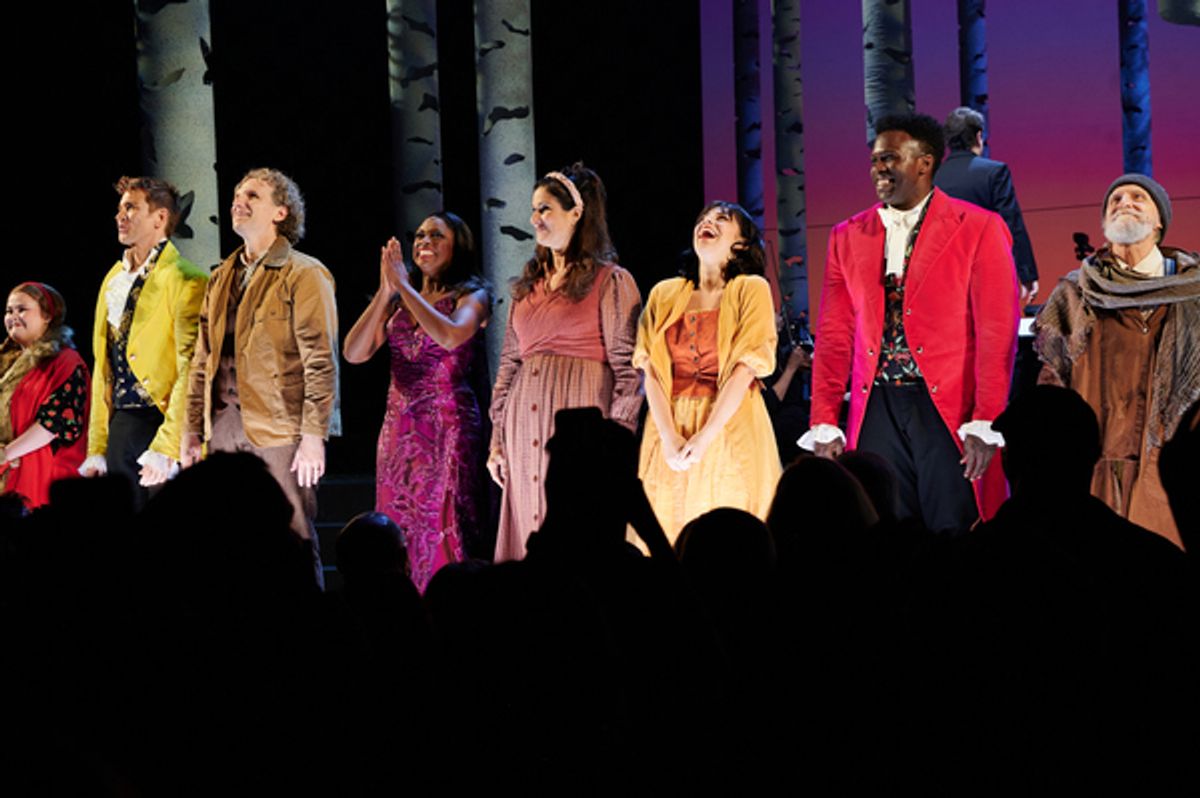 Into the Woods cast at Photos/Video: INTO THE WOODS Extends; Montego Glover, Stephanie J. Block, and More Take Their First Bows