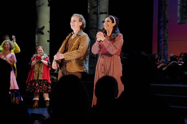 Sebastian Arcelus and Stephanie J. Block Photo