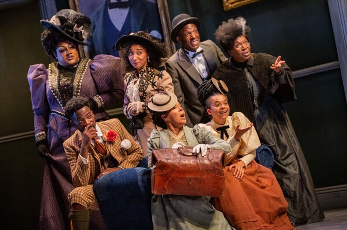 Daniel Jacob, Adele James, Valentine Hanson, Anita Reynolds, Abiola Owokoniran, Joanne Henry, Phoebe Campbell at 