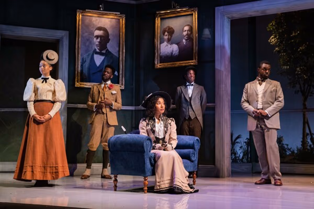 Phoebe Campbell, Abiola Owokoniran, Adele James, Valentine Hanson, Justice Ritchie at Photos: First Look at the UK Tour of THE IMPORTANCE OF BEING EARNEST