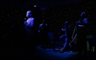 Bobby Smith, Grant Langford, Tom Lagana, and Ian Riggs  Photo