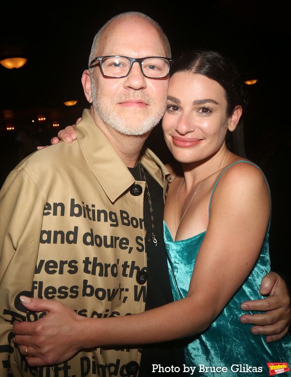 Ryan Murphy and Lea Michele Photo