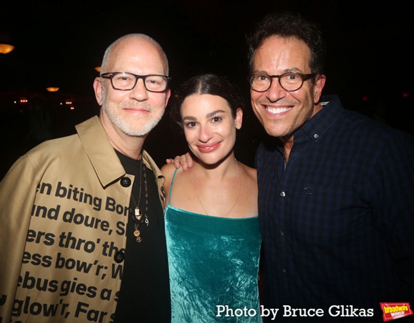 Photos: FUNNY GIRL's Lea Michele Celebrates With SPRING AWAKENING Pals, Ryan Murphy and More  Image