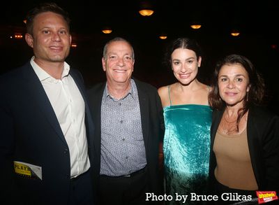 Zandy Reich, Marc Sarfati, Lea Michele and Edith Sarfati  Photo