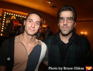 Gideon Glick and Zachary Quinto Photo