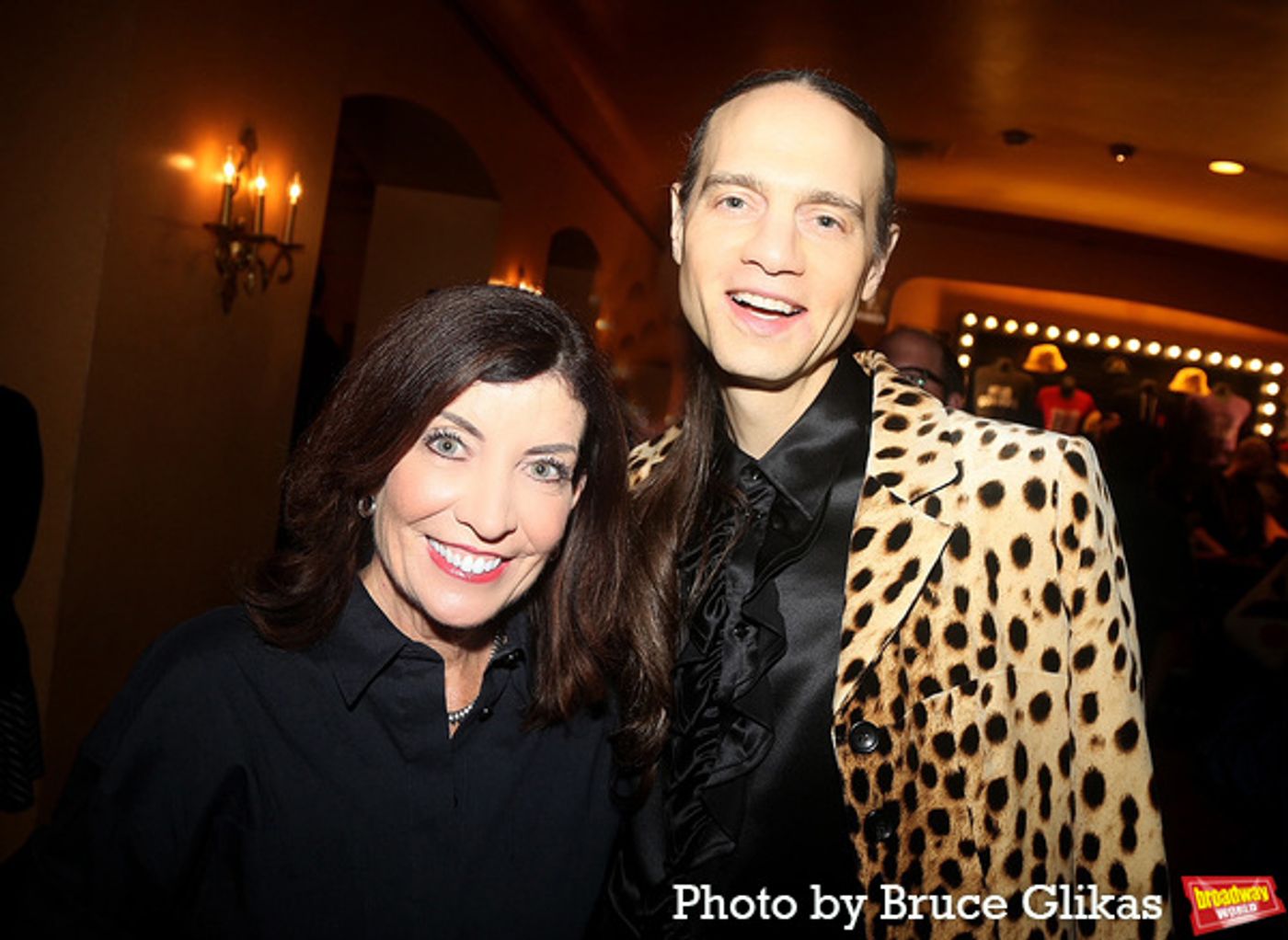 Photos: FUNNY GIRL's Lea Michele Celebrates With SPRING AWAKENING Pals, Ryan Murphy and More  Image