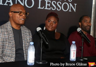 Samuel L. Jackson, Danielle Brooks and John David Washington  Photo