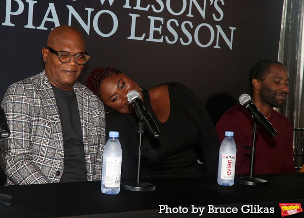 Samuel L. Jackson, Danielle Brooks and John David Washington  at 