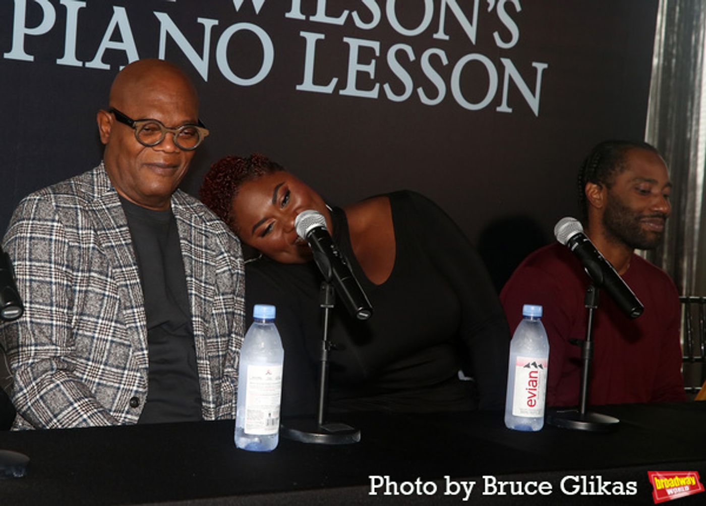 Photos: Samuel L. Jackson, Danielle Brooks, and the Company of THE PIANO LESSON Meet the Press  Image