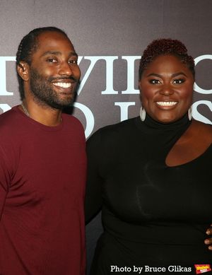 John David Washington and Danielle Brooks Photo
