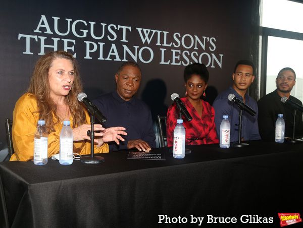 Constanza Romero, Michael Potts, April Matthis, Trai Byers and Ray Fisher Photo