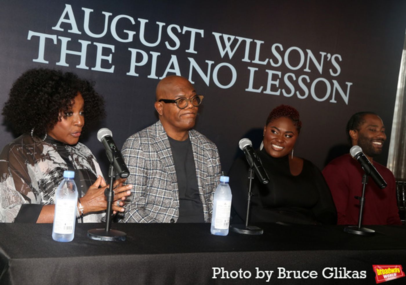Photos: Samuel L. Jackson, Danielle Brooks, and the Company of THE PIANO LESSON Meet the Press  Image