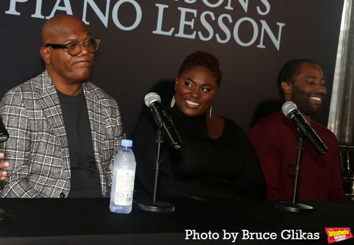 Samuel L. Jackson, Danielle Brooks and John David Washington  at 
