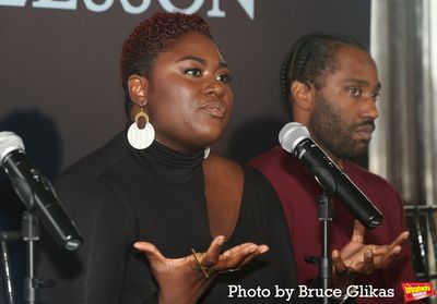 Danielle Brooks and John David Washington  Photo