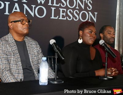 Samuel L. Jackson, Danielle Brooks and John David Washington  Photo