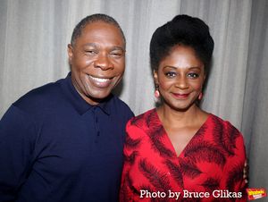 Michael Potts and April Matthis @ BroadwayWorld Michael Potts and April Matthis Photo