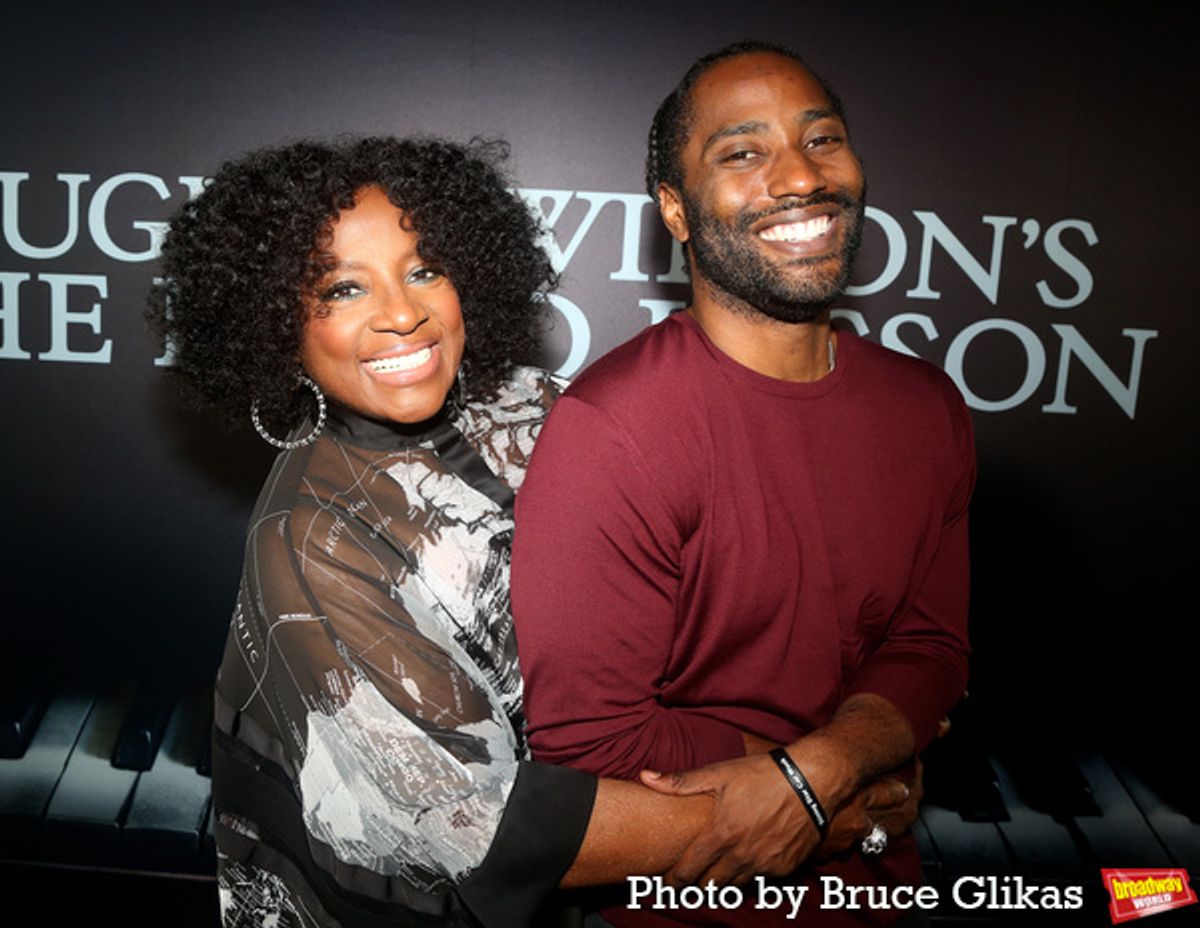 Director LaTanya Richardson Jackson and John David Washington at 