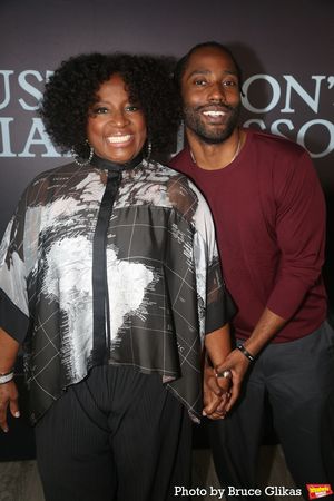 Director LaTanya Richardson Jackson and John David Washington Photo