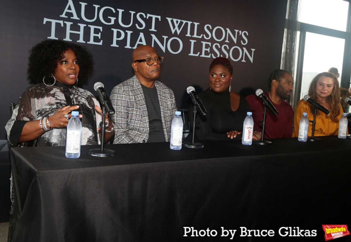 Director LaTanya Richardson Jackson, Samuel L. Jackson, Danielle Brooks, John David Washington and Constanza Romero at 