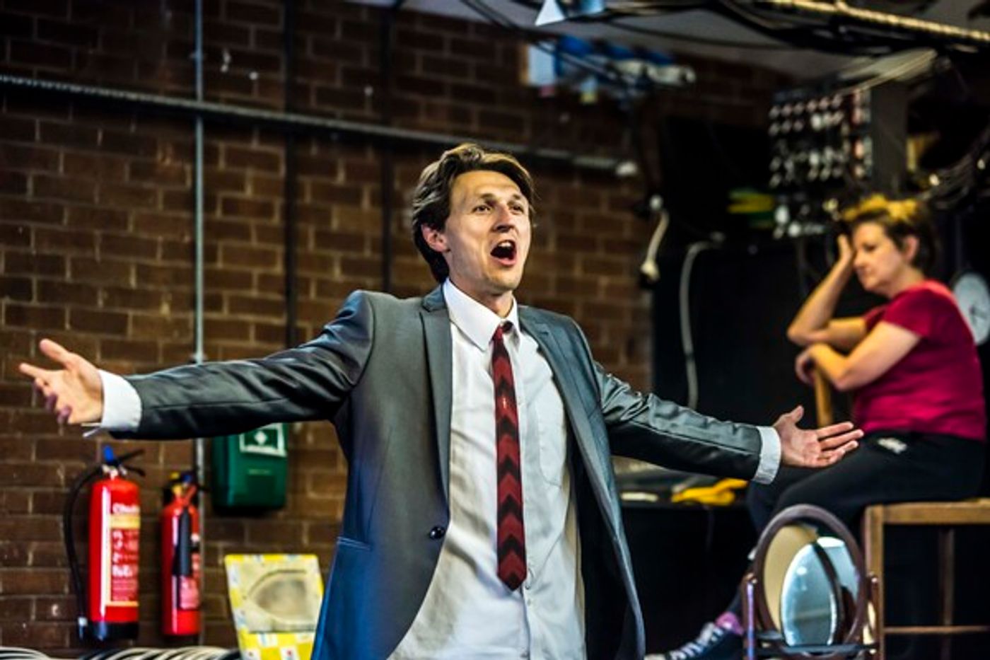 Photos: Inside Rehearsal For ROAD at Oldham Coliseum Theatre Photos: Inside Rehearsal For ROAD at Oldham Coliseum Theatre Image