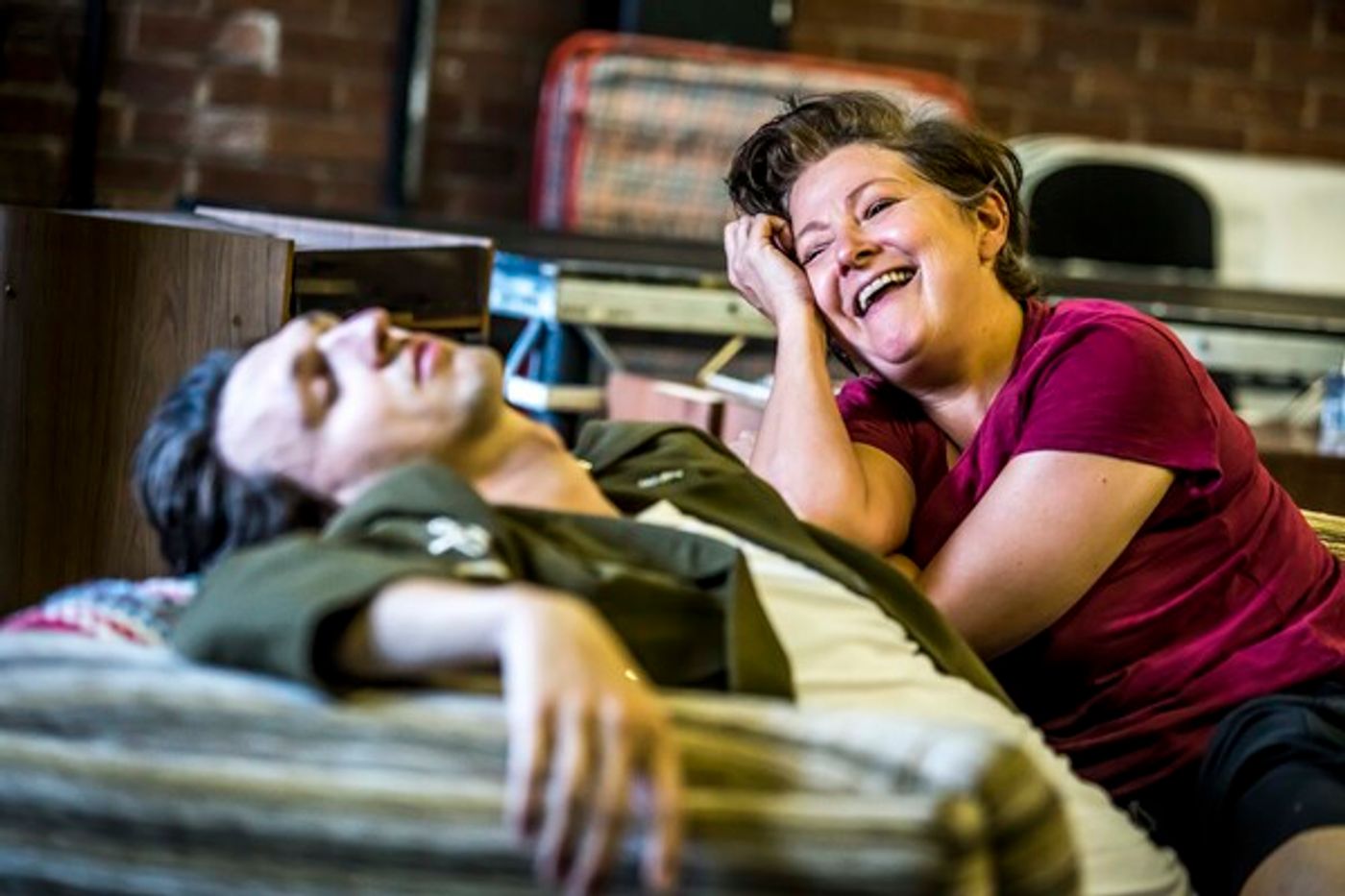 Photos: Inside Rehearsal For ROAD at Oldham Coliseum Theatre Photos: Inside Rehearsal For ROAD at Oldham Coliseum Theatre Image