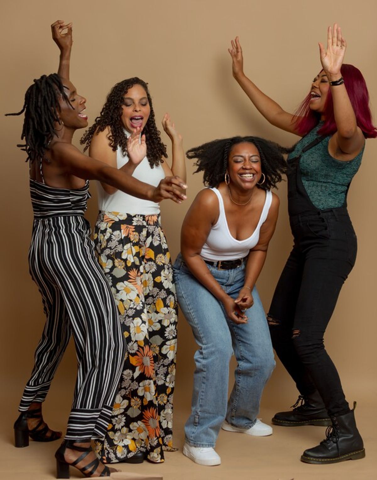 Ariel Mary Ann, Angelique Archer,  Jasimine Bouldin, A.J. Baldwin at 