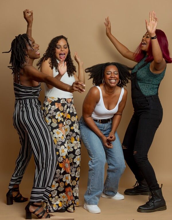 Ariel Mary Ann, Angelique Archer,  Jasimine Bouldin, A.J. Baldwin Photo