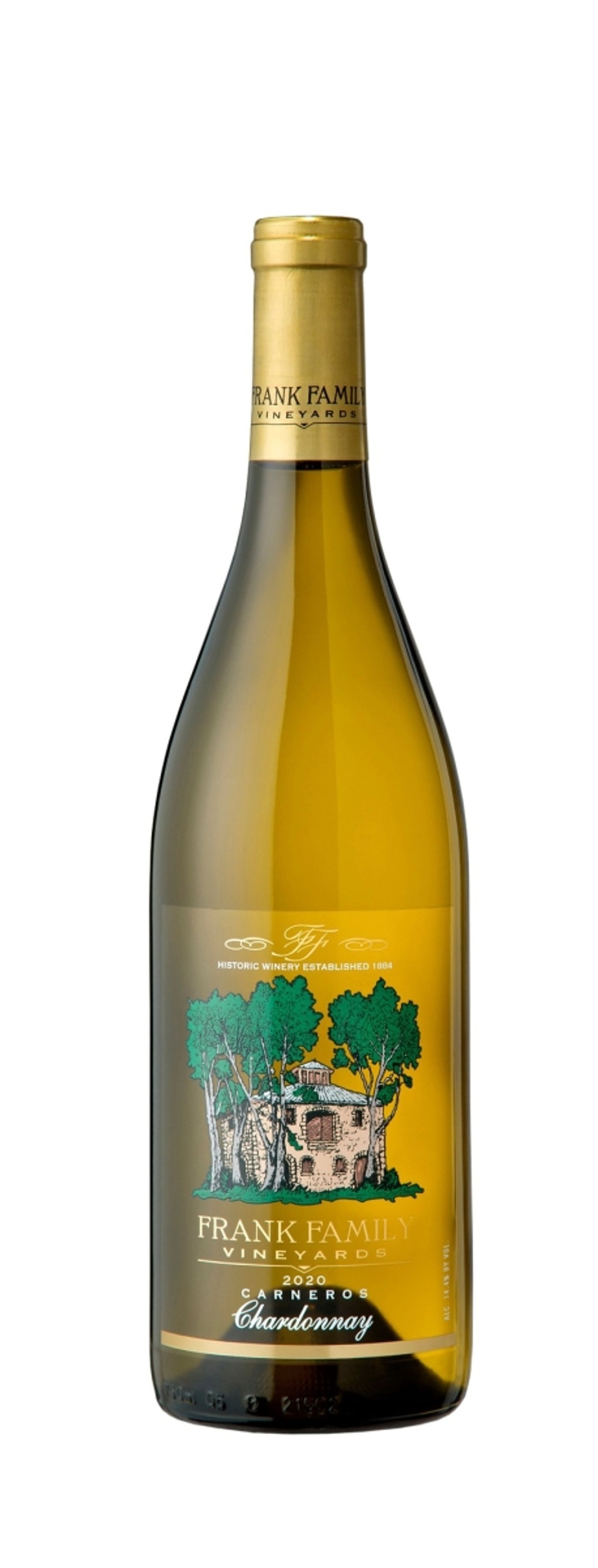 FRANK FAMILY VINEYARDS 2020 Carneros Chardonnay-An Exceptional Wine FRANK FAMILY VINEYARDS 2020 Carneros Chardonnay-An Exceptional Wine Image