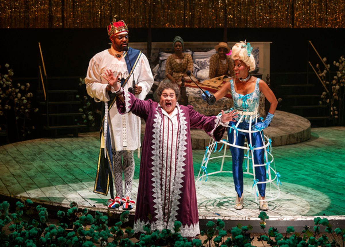 Carl Clemons-Hopkins, Cindy Gold and Celeste M. Cooper with (back, l to r) Sydney Charles and Donovan Session  at 