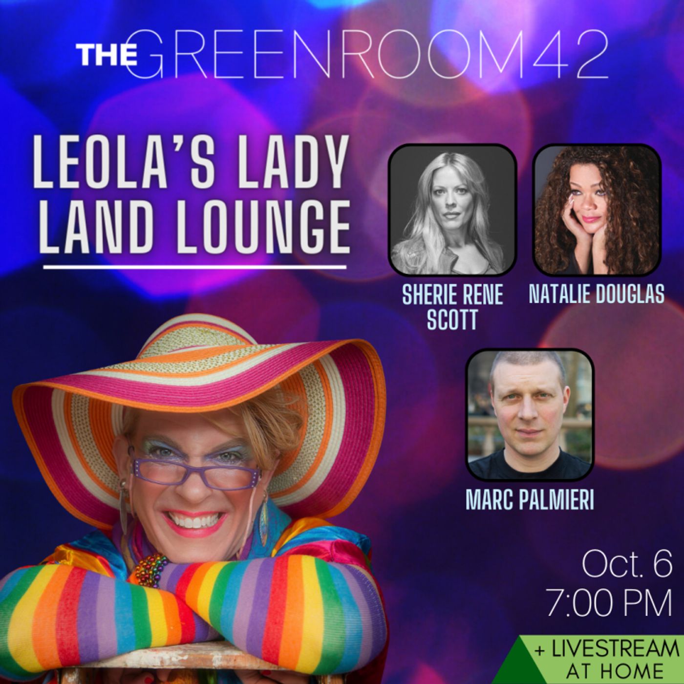LEOLA'S LADY LAND LOUNGE Returns To The Green Room 42 October 6th With Impressive Guests  Image