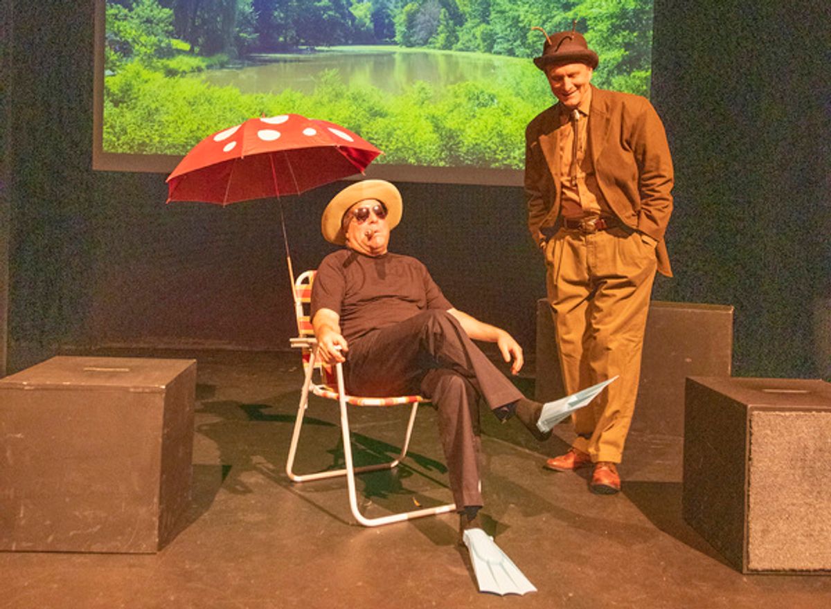 Richard Horvitz and Dan Gilvezan at Photos: First Look at the World Premiere of THE SECRET WORLD OF ARCHY & MEHITABEL