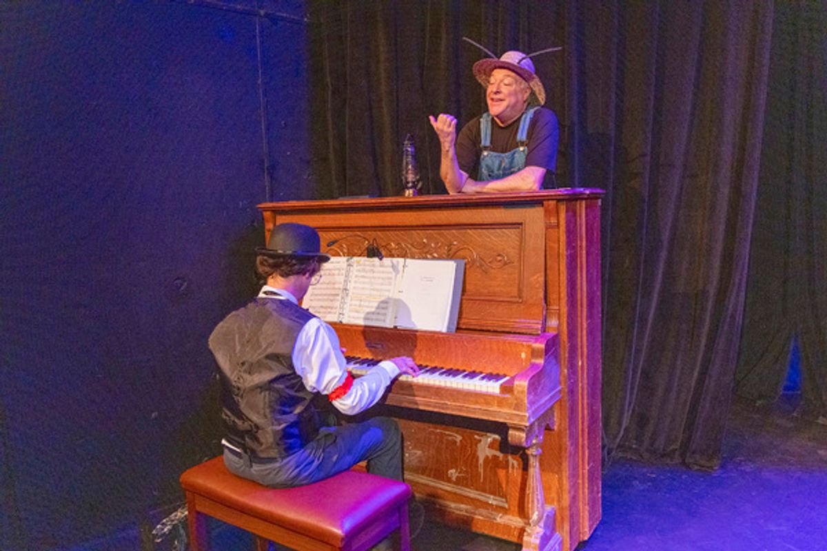 Dan West and Richard Horvitz at Photos: First Look at the World Premiere of THE SECRET WORLD OF ARCHY & MEHITABEL